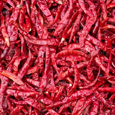 Red dried Chillies